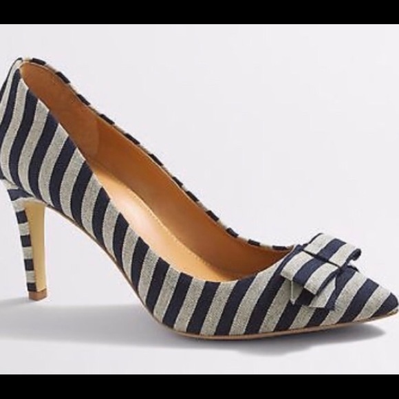 J. Crew Factory Shoes - NIB J.CREW Factory Isabelle Printed Bow Pump